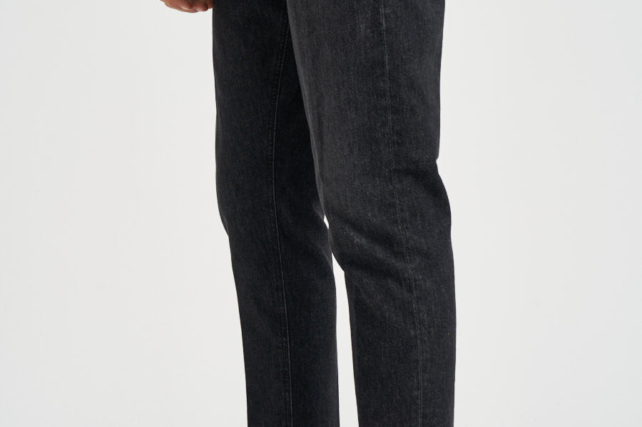 Jeans uomo Dian regular in denim nero UP576 DFH339UMX2 DONDUP 