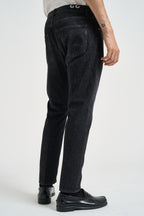 Jeans uomo Dian regular in denim nero UP576 DFH339UMX2 DONDUP 