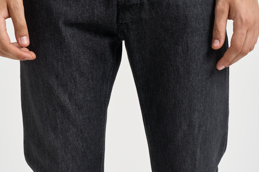 Jeans uomo Dian regular in denim nero UP576 DFH339UMX2 DONDUP 