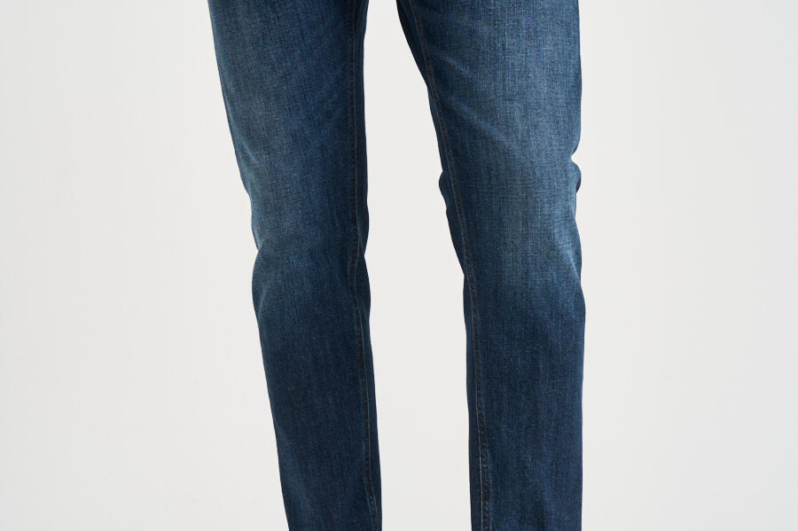 Jeans uomo Dian in denim scuro UP576 DS0406UMU2 DONDUP 