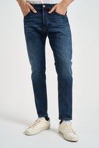Jeans uomo Dian in denim scuro UP576 DS0406UMU2 DONDUP 