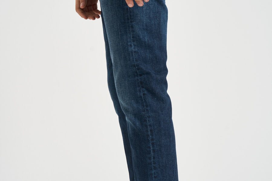 Jeans uomo Dian in denim scuro UP576 DS0406UMU2 DONDUP 