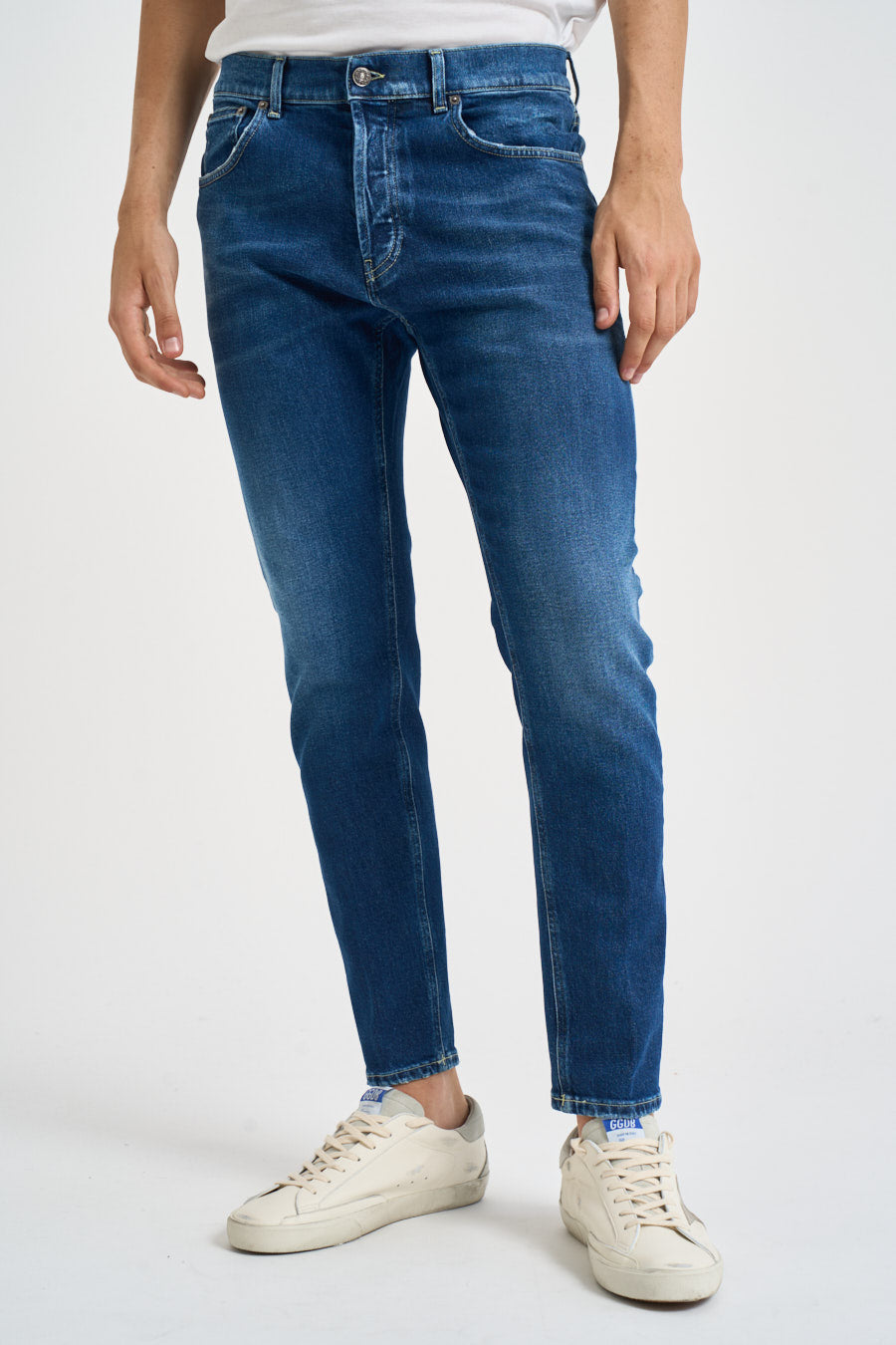 Jeans uomo Dian in denim blu UP576 DS405UMT7 DONDUP 