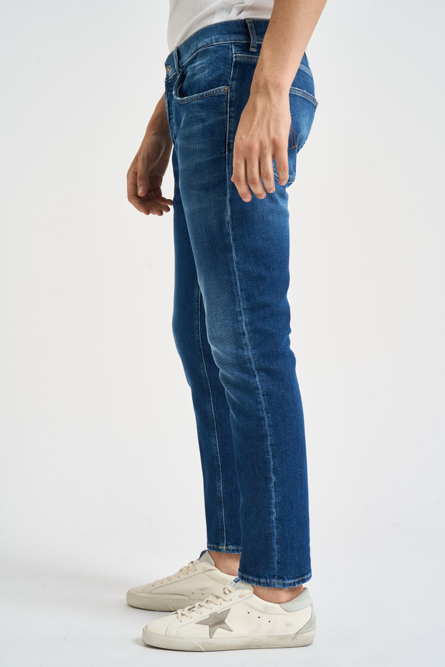 Jeans uomo Dian in denim blu UP576 DS405UMT7 DONDUP 