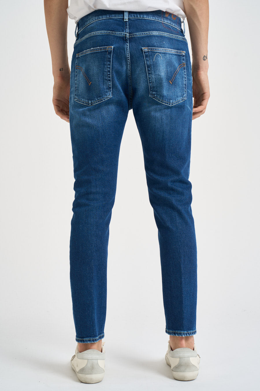 Jeans uomo Dian in denim blu UP576 DS405UMT7 DONDUP 