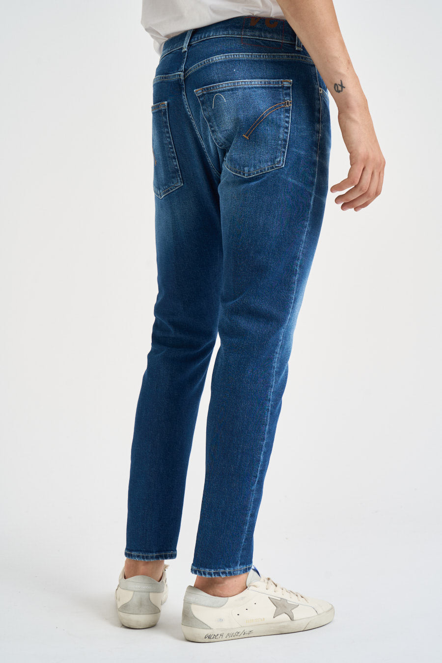 Jeans uomo Dian in denim blu UP576 DS405UMT7 DONDUP 