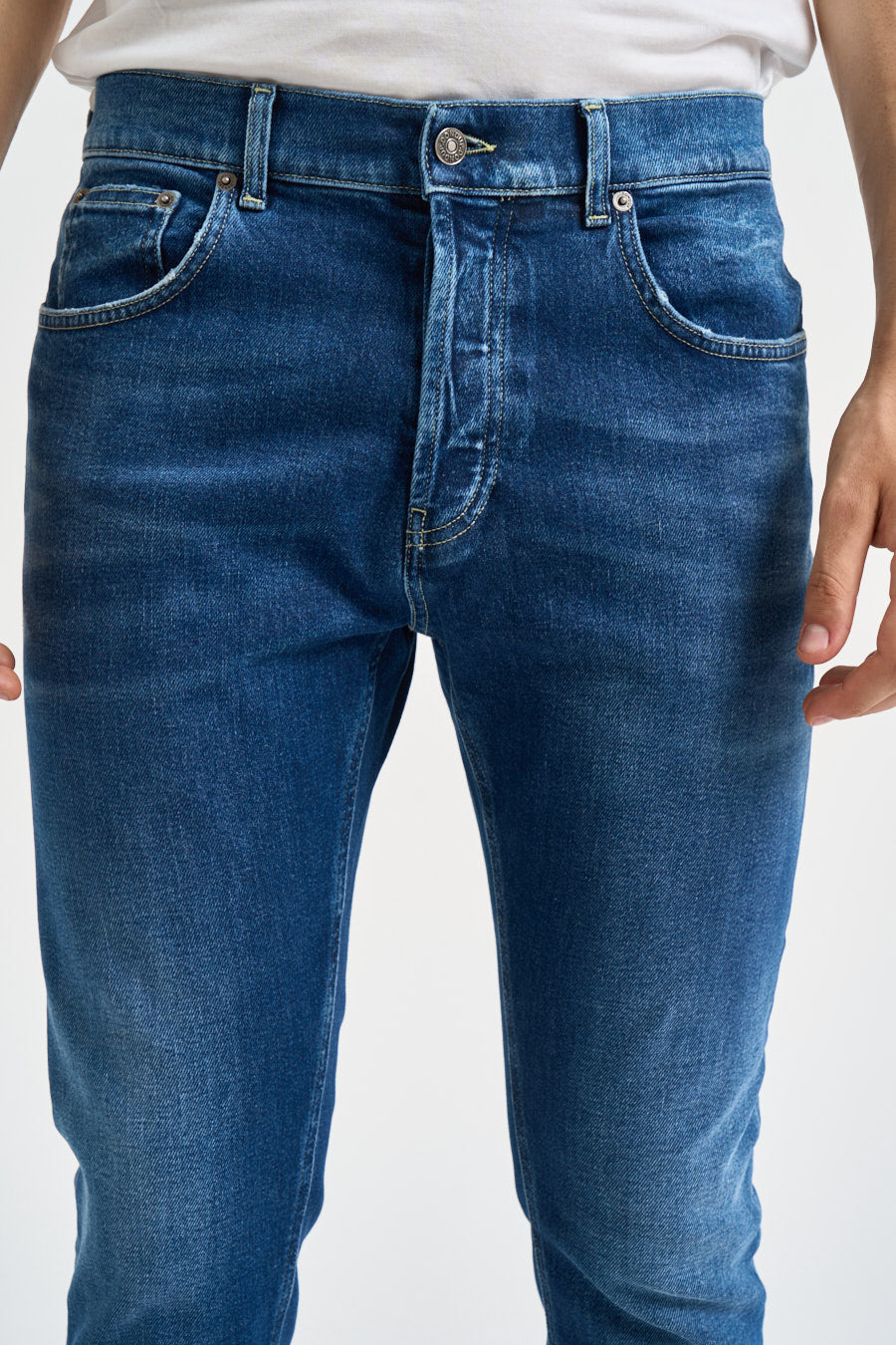 Jeans uomo Dian in denim blu UP576 DS405UMT7 DONDUP 
