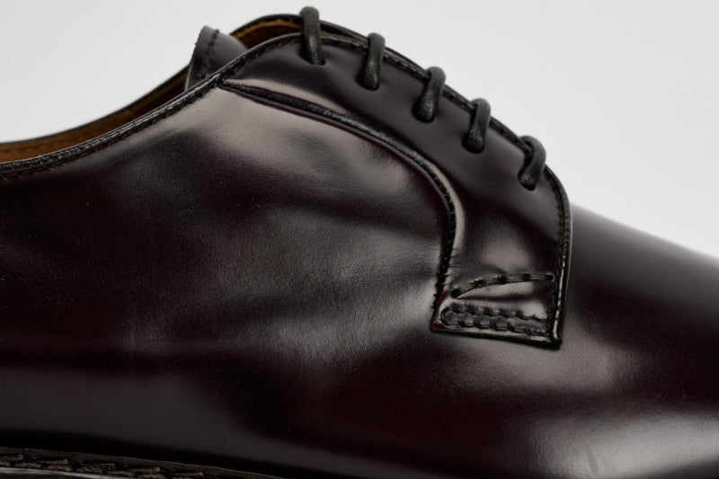 Scarpe uomo stringate burgundy scuro 1385 HORSEBURGUNDY DOUCAL'S 