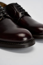 Scarpe uomo stringate burgundy scuro 1385 HORSEBURGUNDY DOUCAL'S 