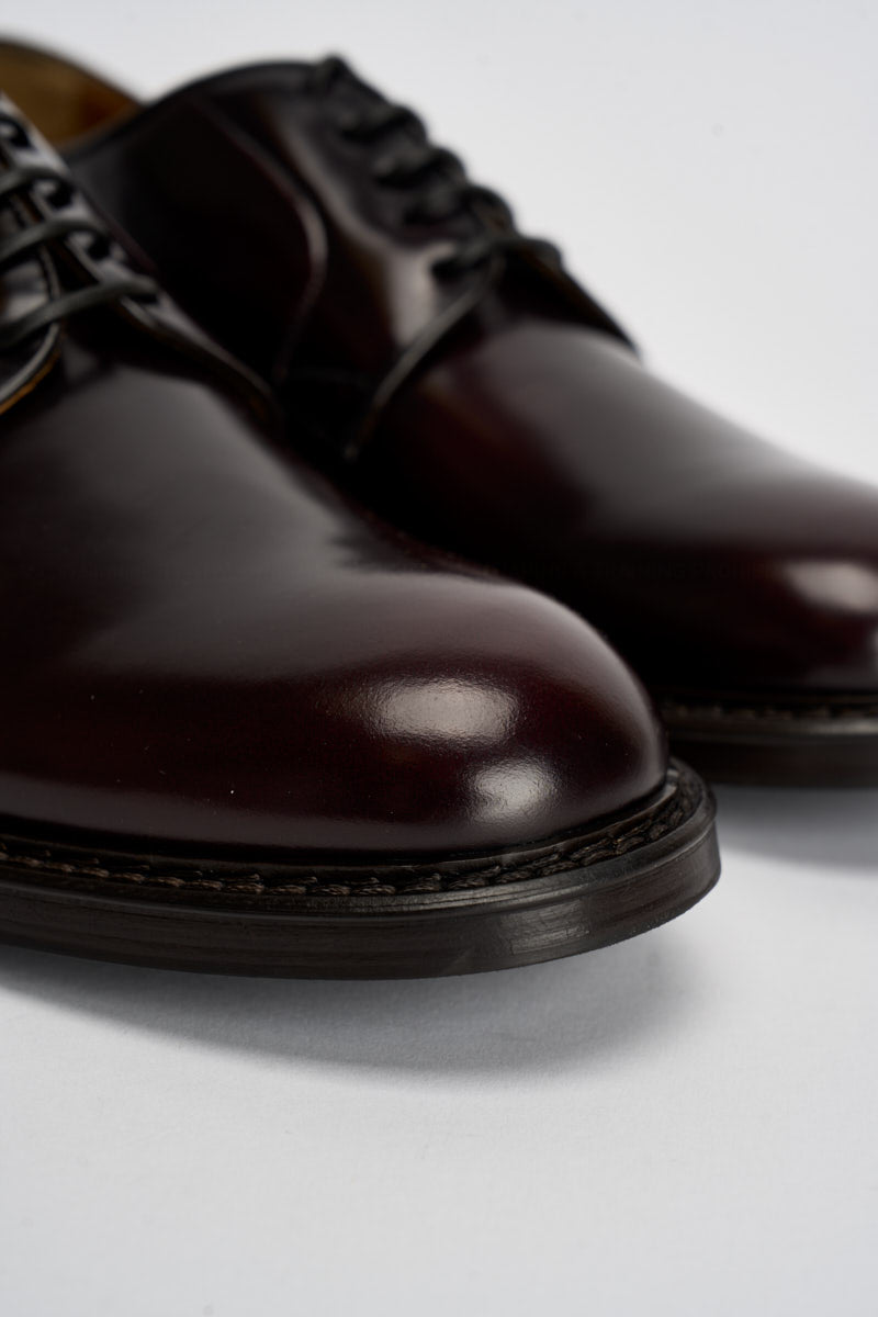 Scarpe uomo stringate burgundy scuro 1385 HORSEBURGUNDY DOUCAL'S 