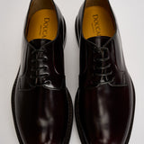 Scarpe uomo stringate burgundy scuro 1385 HORSEBURGUNDY DOUCAL'S 