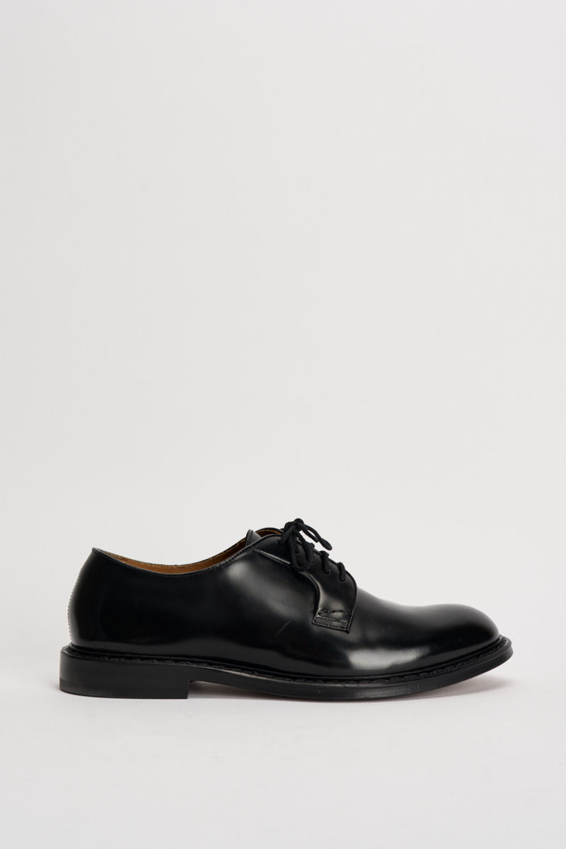 Scarpe uomo stringate in pelle nere 1385 HORSENERO DOUCAL'S 