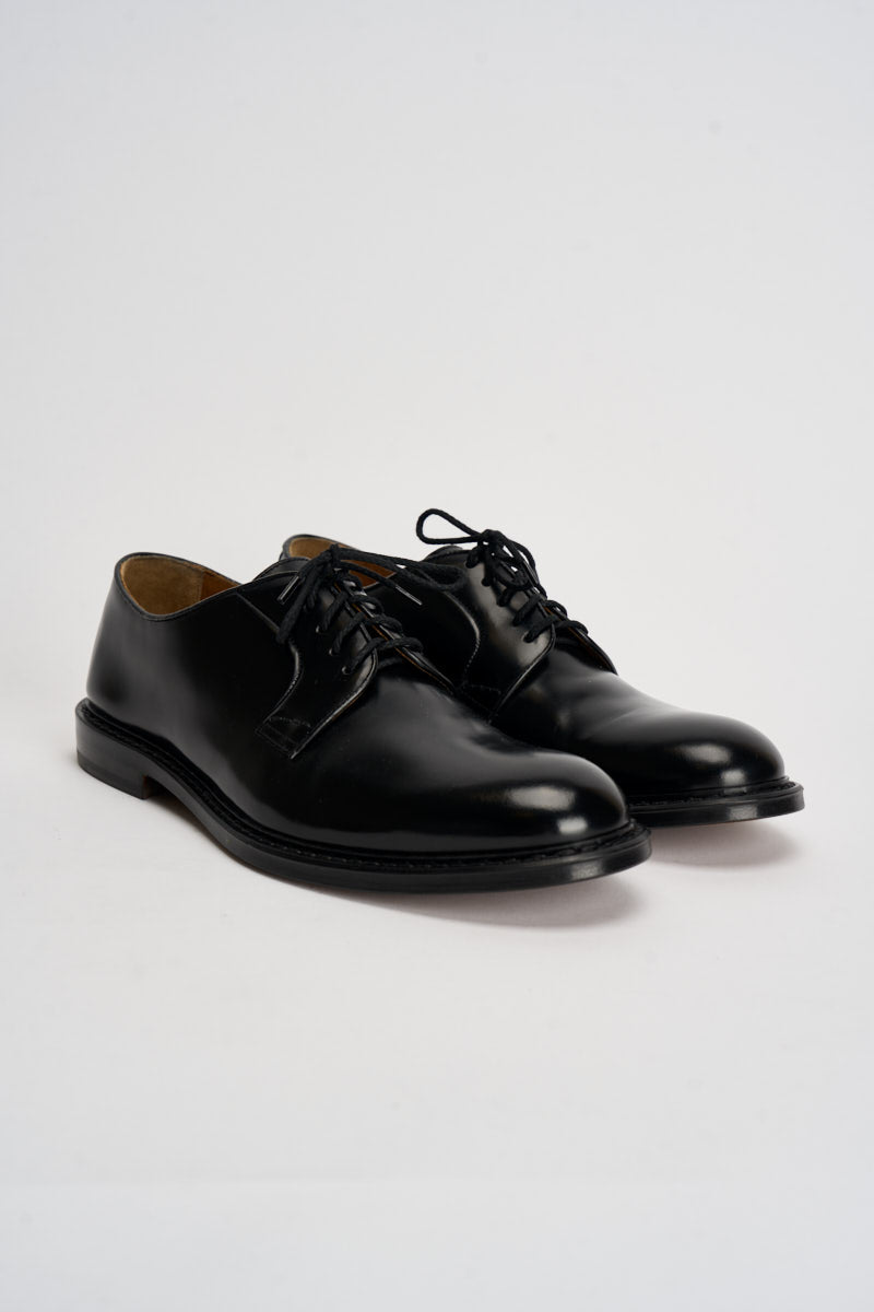Scarpe uomo stringate in pelle nere 1385 HORSENERO DOUCAL'S 