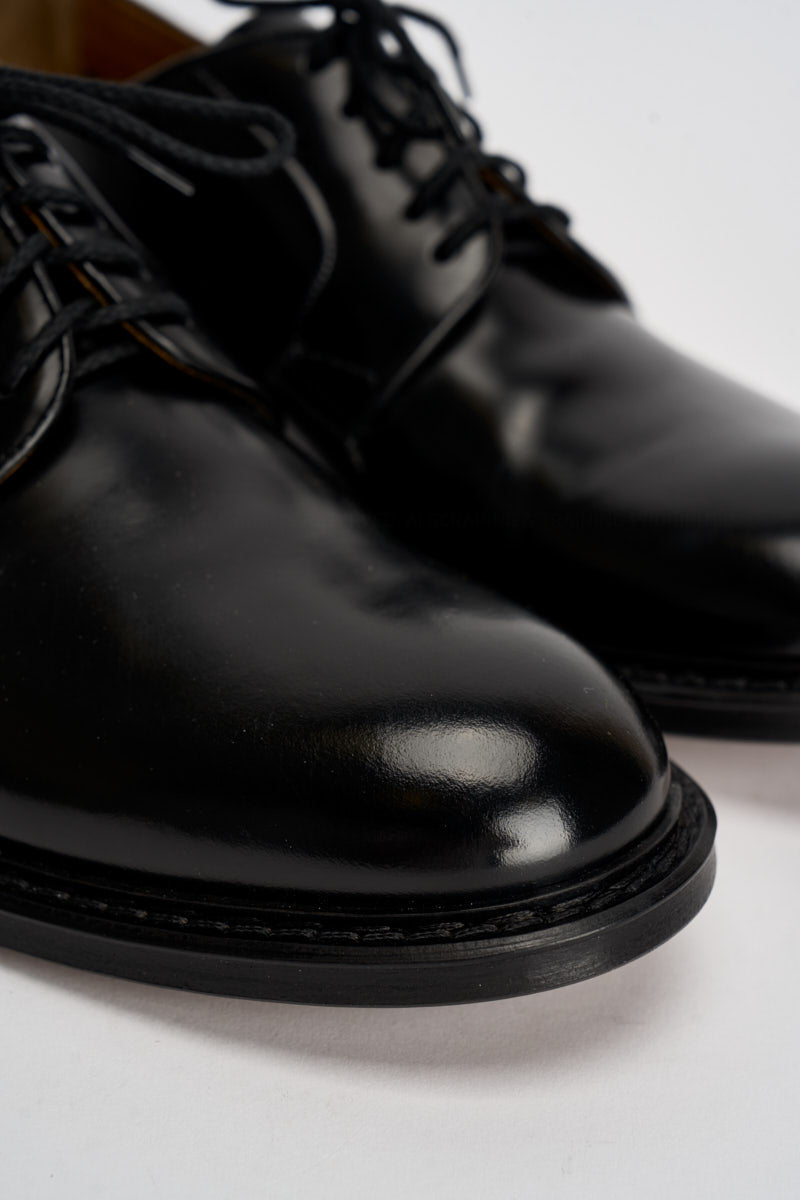 Scarpe uomo stringate in pelle nere 1385 HORSENERO DOUCAL'S 