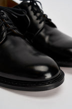 Scarpe uomo stringate in pelle nere 1385 HORSENERO DOUCAL'S 
