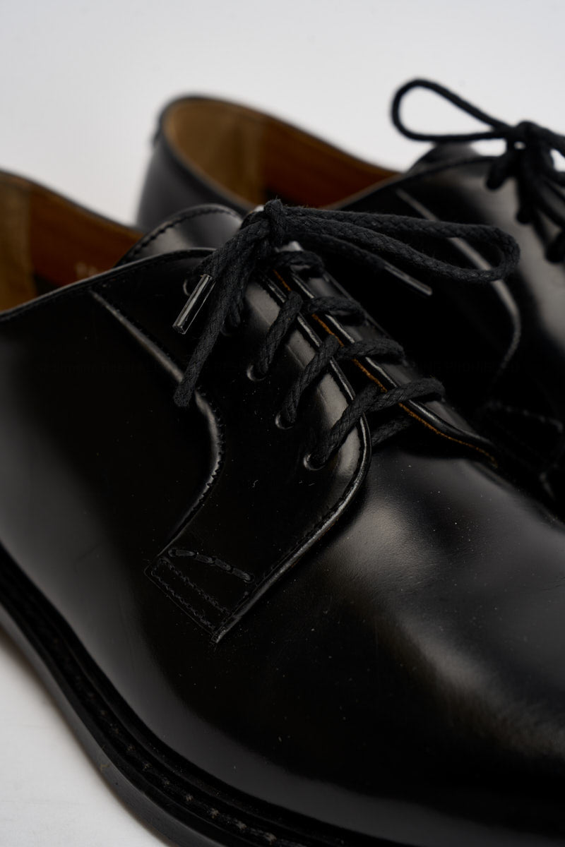 Scarpe uomo stringate in pelle nere 1385 HORSENERO DOUCAL'S 