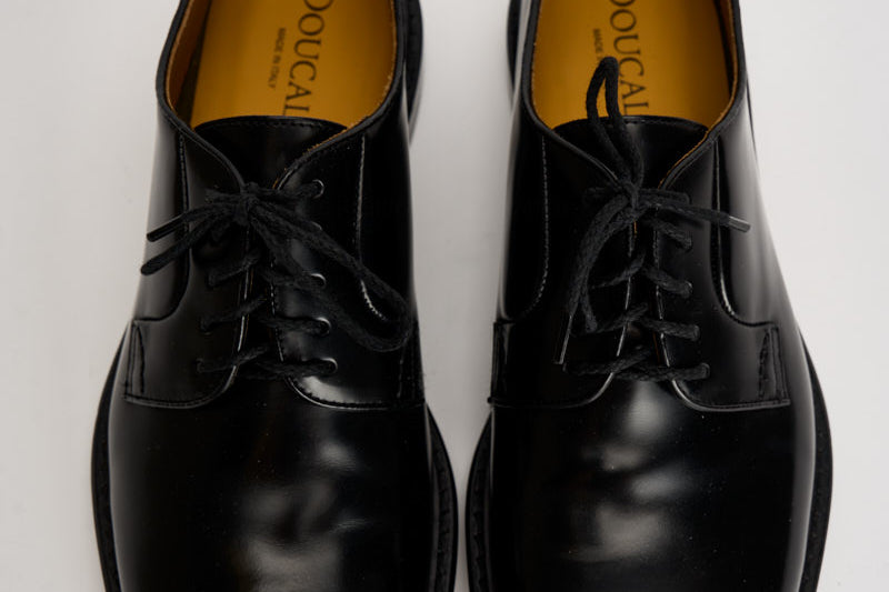 Scarpe uomo stringate in pelle nere 1385 HORSENERO DOUCAL'S 