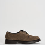 Scarpe uomo stringate in suede tortora 1385 VISONECRETA DOUCAL'S 