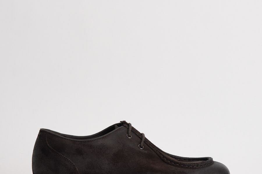 Scarpe uomo stringate marrone scuro 2737 COMMANDERTERRE DOUCAL'S 