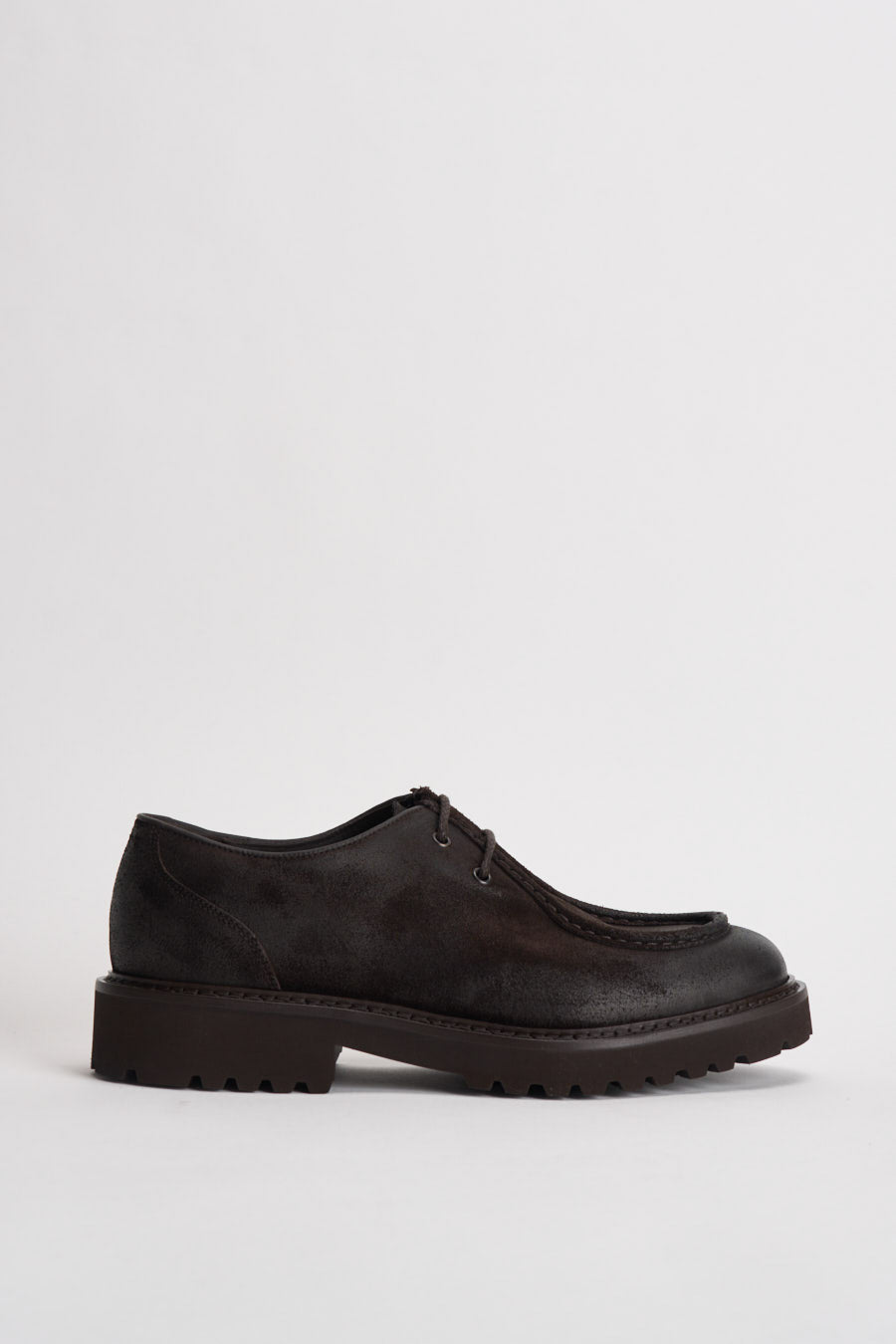 Scarpe uomo stringate marrone scuro 2737 COMMANDERTERRE DOUCAL'S 
