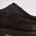 Scarpe uomo stringate marrone scuro 2737 COMMANDERTERRE DOUCAL'S 