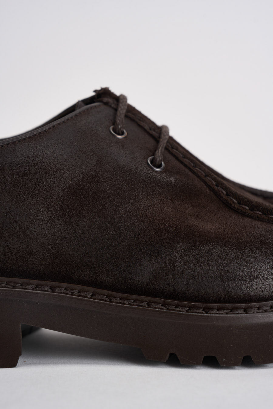 Scarpe uomo stringate marrone scuro 2737 COMMANDERTERRE DOUCAL'S 