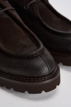 Scarpe uomo stringate marrone scuro 2737 COMMANDERTERRE DOUCAL'S 