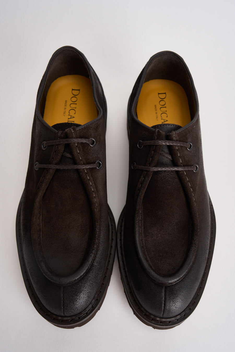 Scarpe uomo stringate marrone scuro 2737 COMMANDERTERRE DOUCAL'S 