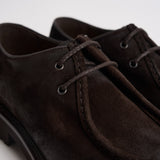 Scarpe uomo stringate marrone scuro 2737 COMMANDERTERRE DOUCAL'S 