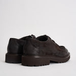 Scarpe uomo stringate marrone scuro 2737 COMMANDERTERRE DOUCAL'S 