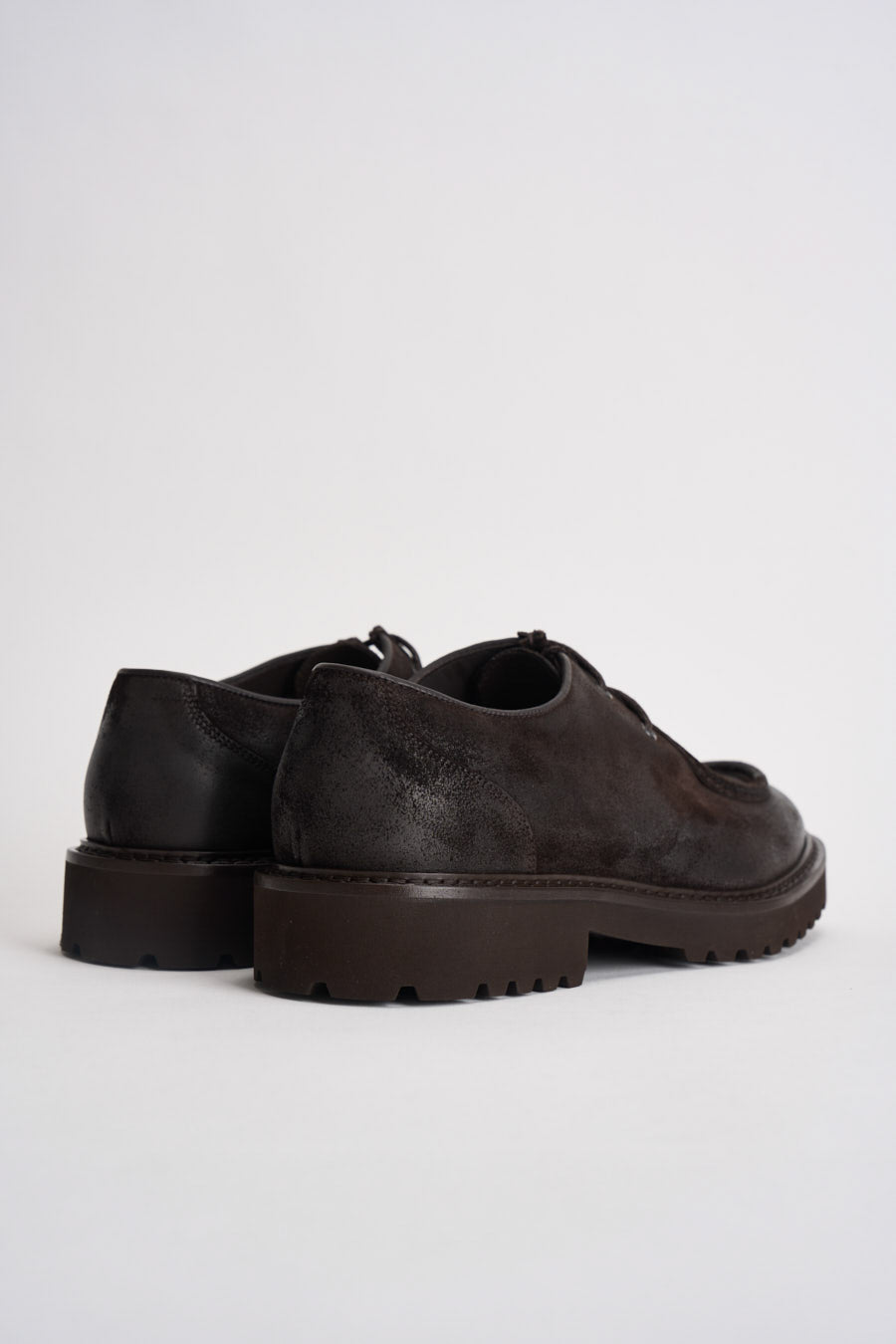 Scarpe uomo stringate marrone scuro 2737 COMMANDERTERRE DOUCAL'S 