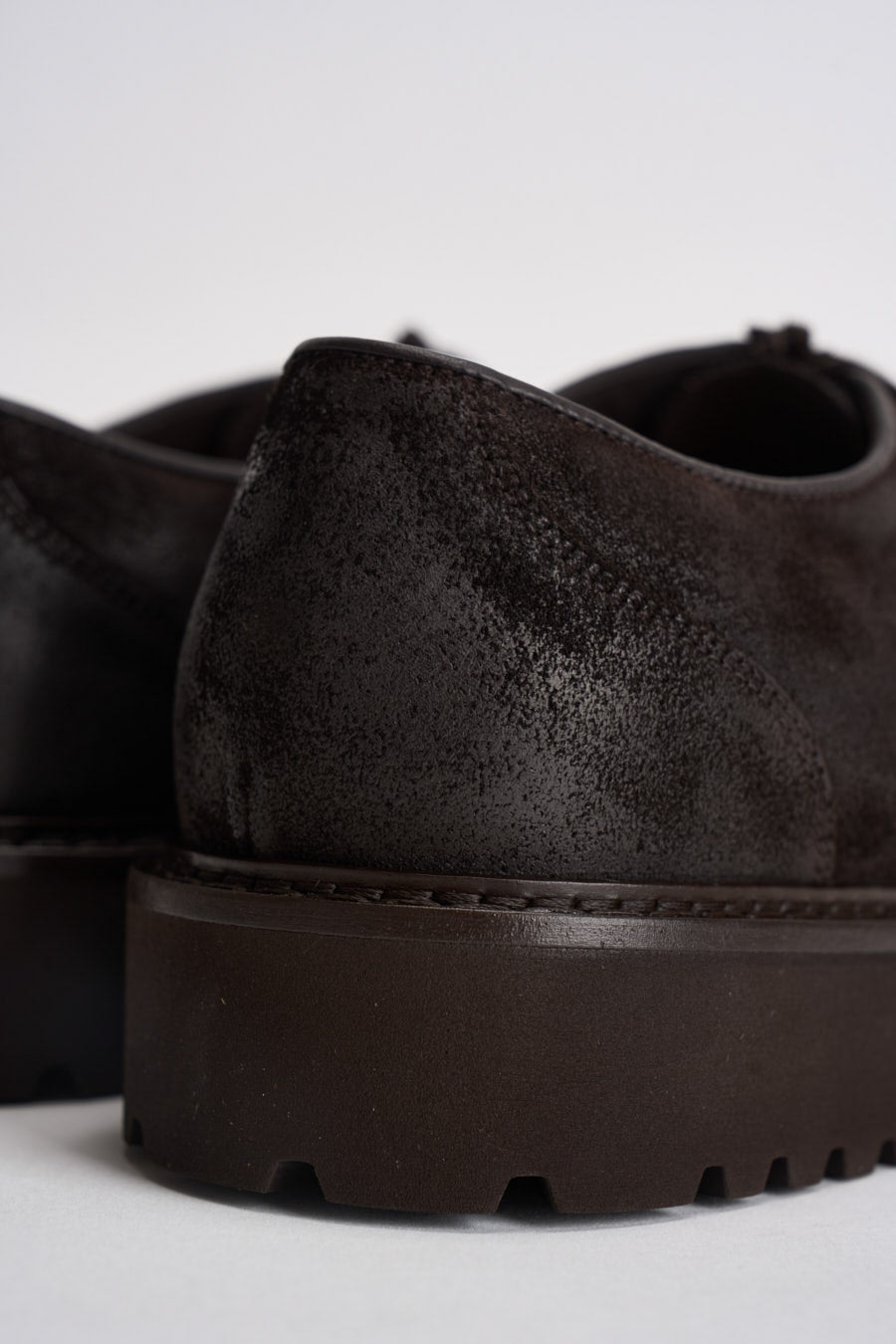 Scarpe uomo stringate marrone scuro 2737 COMMANDERTERRE DOUCAL'S 