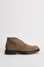 Polacchine uomo in suede beige 3237 VISONECACAO DOUCAL'S 