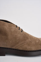 Polacchine uomo in suede beige 3237 VISONECACAO DOUCAL'S 