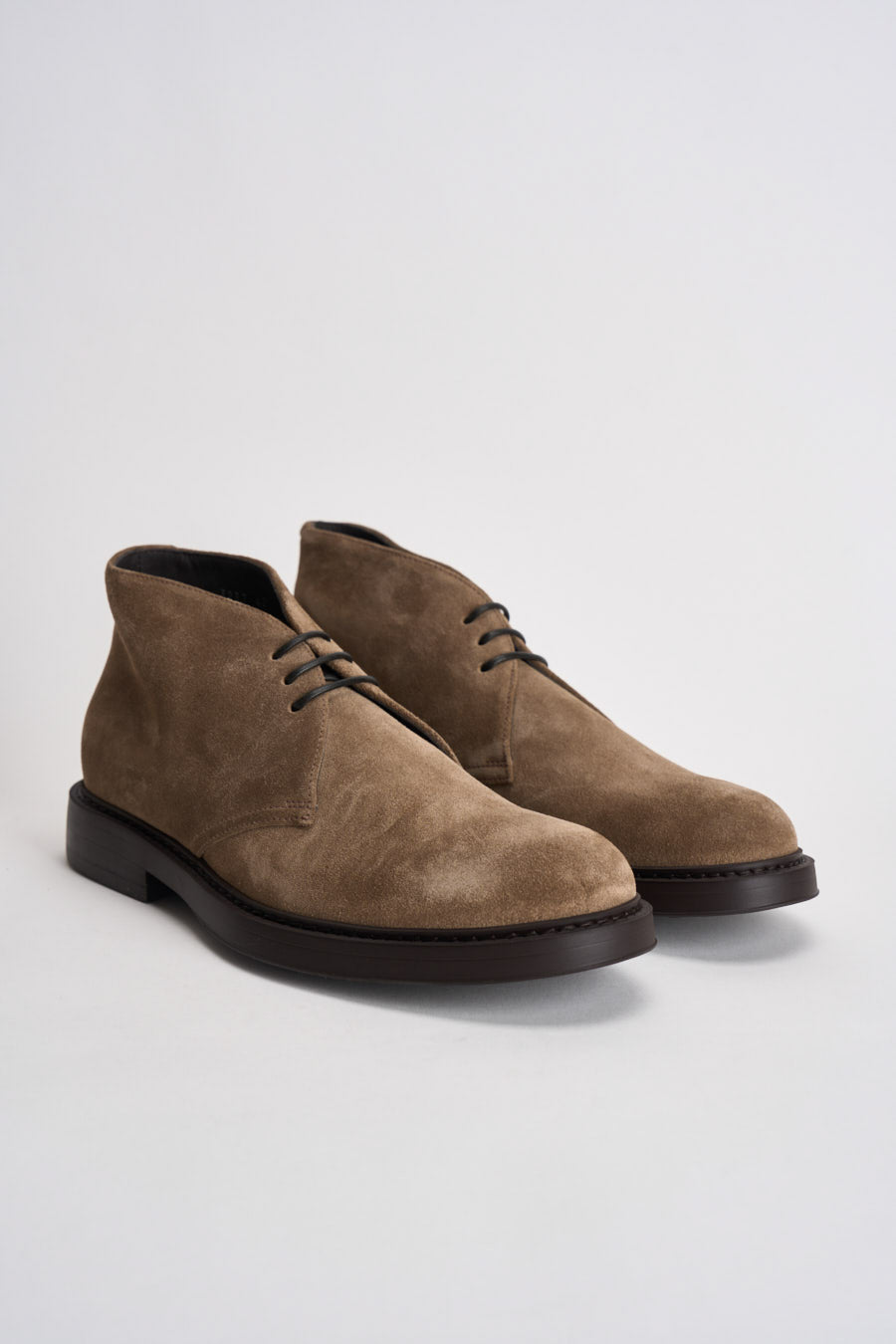 Polacchine uomo in suede beige 3237 VISONECACAO DOUCAL'S 