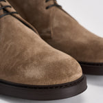 Polacchine uomo in suede beige 3237 VISONECACAO DOUCAL'S 