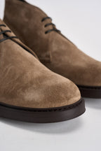 Polacchine uomo in suede beige 3237 VISONECACAO DOUCAL'S 