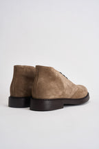 Polacchine uomo in suede beige 3237 VISONECACAO DOUCAL'S 