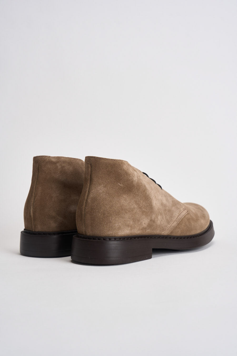Polacchine uomo in suede beige 3237 VISONECACAO DOUCAL'S 
