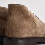 Polacchine uomo in suede beige 3237 VISONECACAO DOUCAL'S 