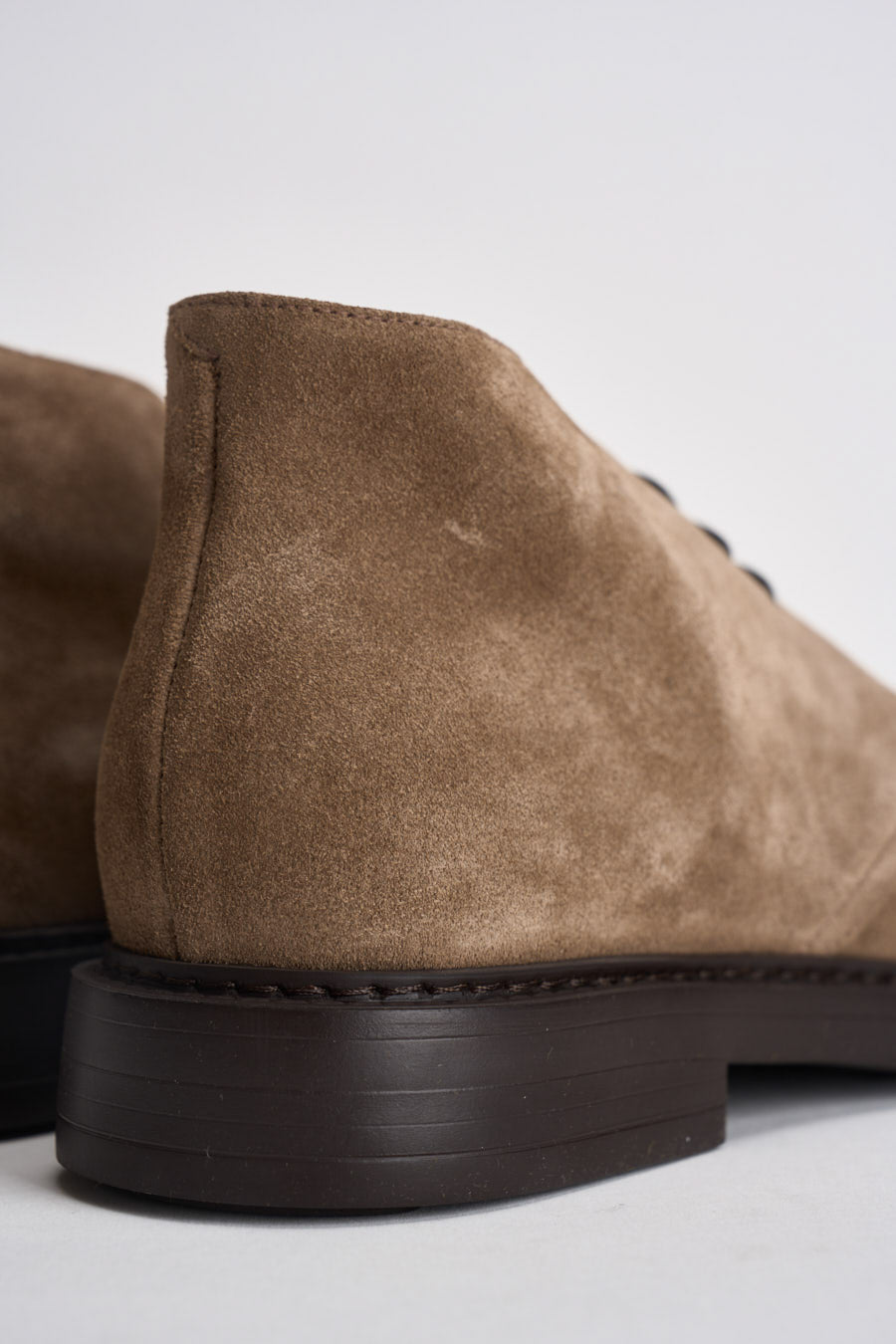 Polacchine uomo in suede beige 3237 VISONECACAO DOUCAL'S 