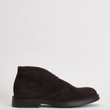 Polacchine uomo in suede marrone scuro 3237 VISONETERRE DOUCAL'S 