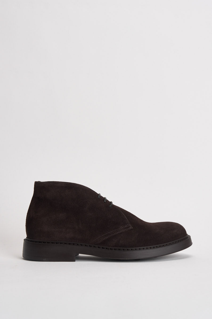 Polacchine uomo in suede marrone scuro 3237 VISONETERRE DOUCAL'S 
