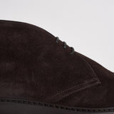 Polacchine uomo in suede marrone scuro 3237 VISONETERRE DOUCAL'S 