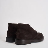 Polacchine uomo in suede marrone scuro 3237 VISONETERRE DOUCAL'S 