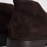 Polacchine uomo in suede marrone scuro 3237 VISONETERRE DOUCAL'S 