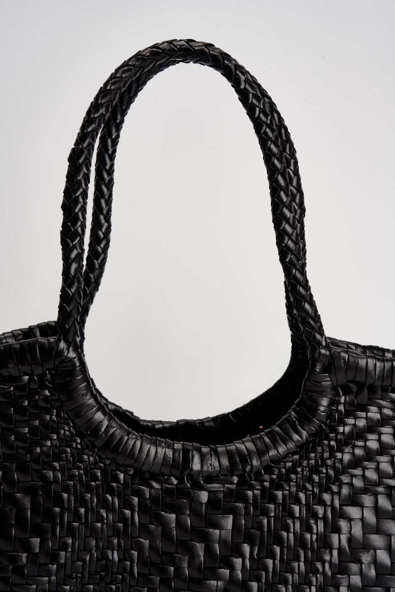 Borsa donna Nantucket Optical nera 8823 BLACK DRAGON DIFFUSION 