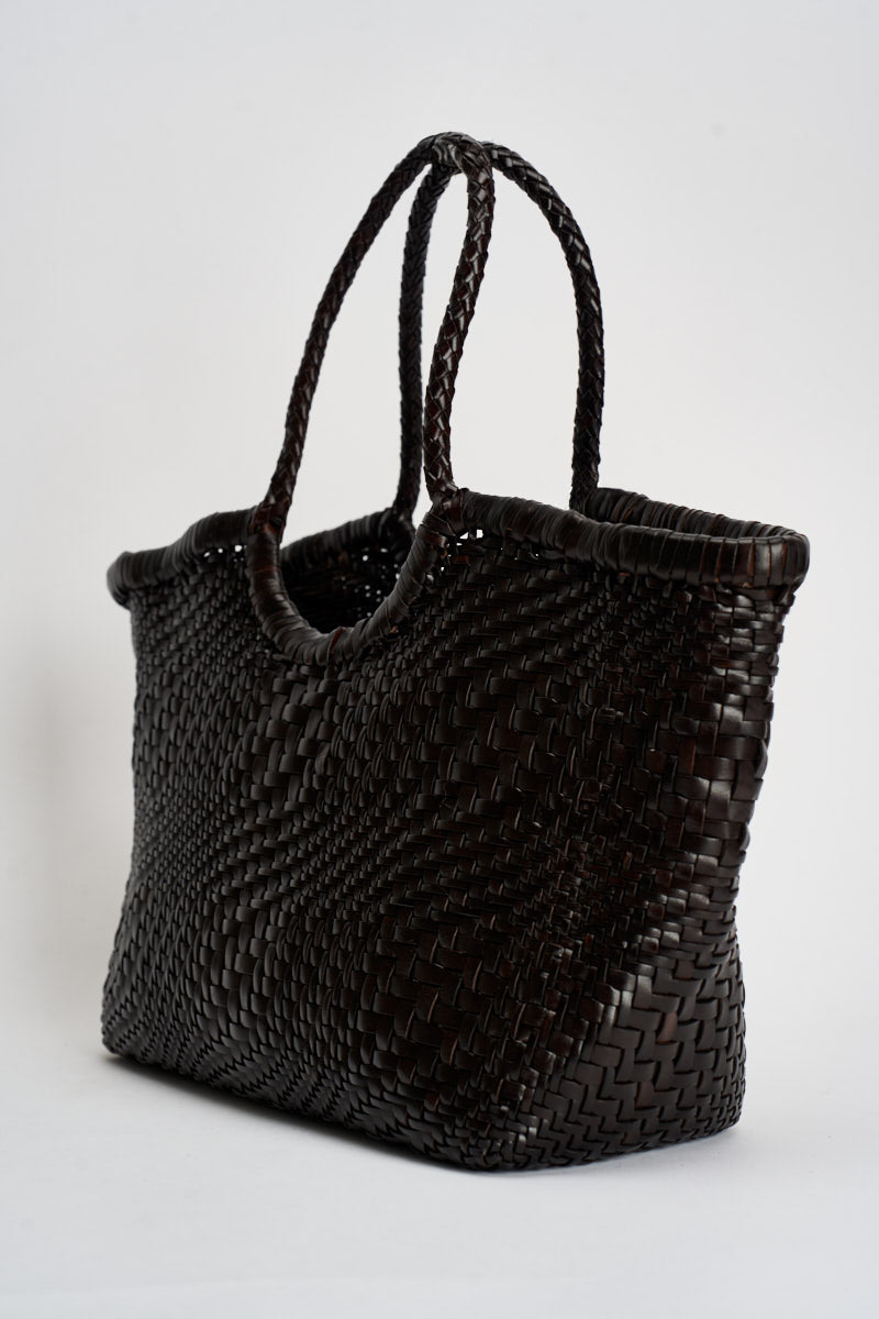 Borsa donna Nantucket Optical marrone scuro 8823 DKBROWN DRAGON DIFFUSION 