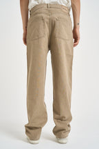 Jeans uomo dritto in denim sabbia BP199 CO307KK DROLE DE MONSIEUR 