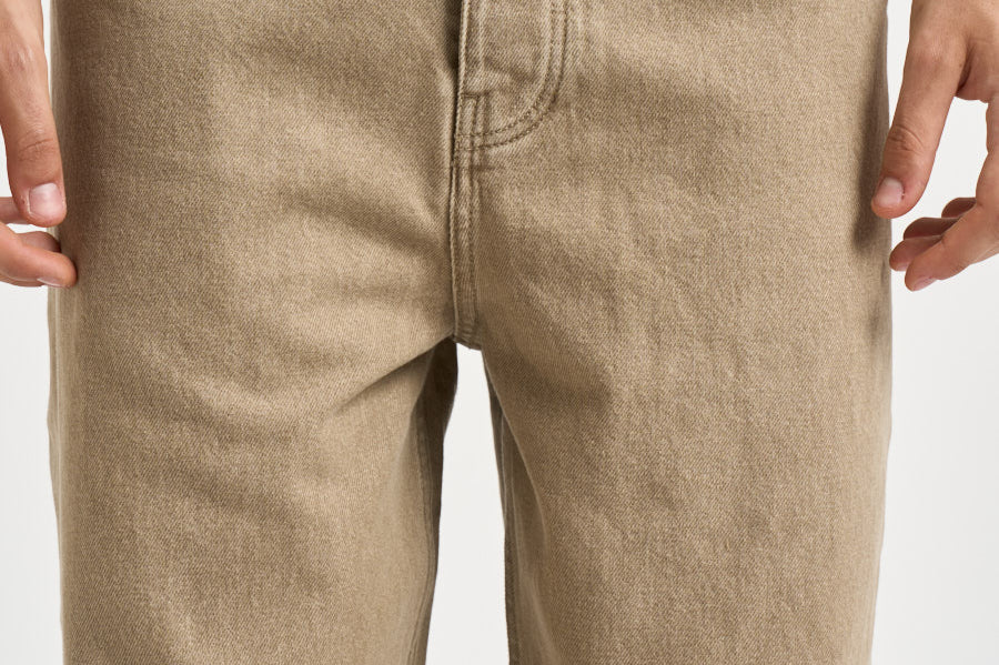 Jeans uomo in denim sabbia BP199 CO307KK DROLE DE MONSIEUR 